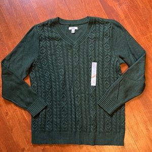 Croft & Barrow V neck sweater - size Large